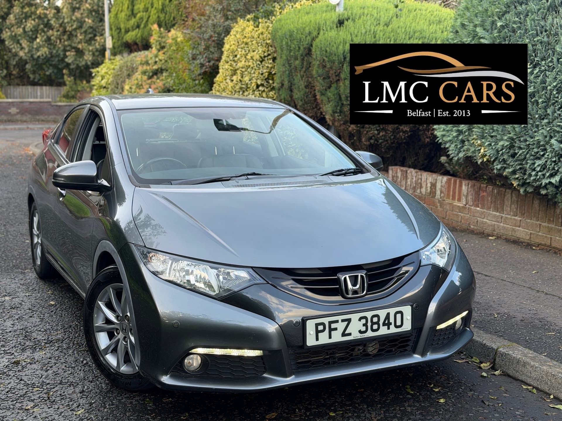 2013 Honda Civic 1.8 i-VTEC EX Auto - LMC Cars Belfast - photo 1 of 29