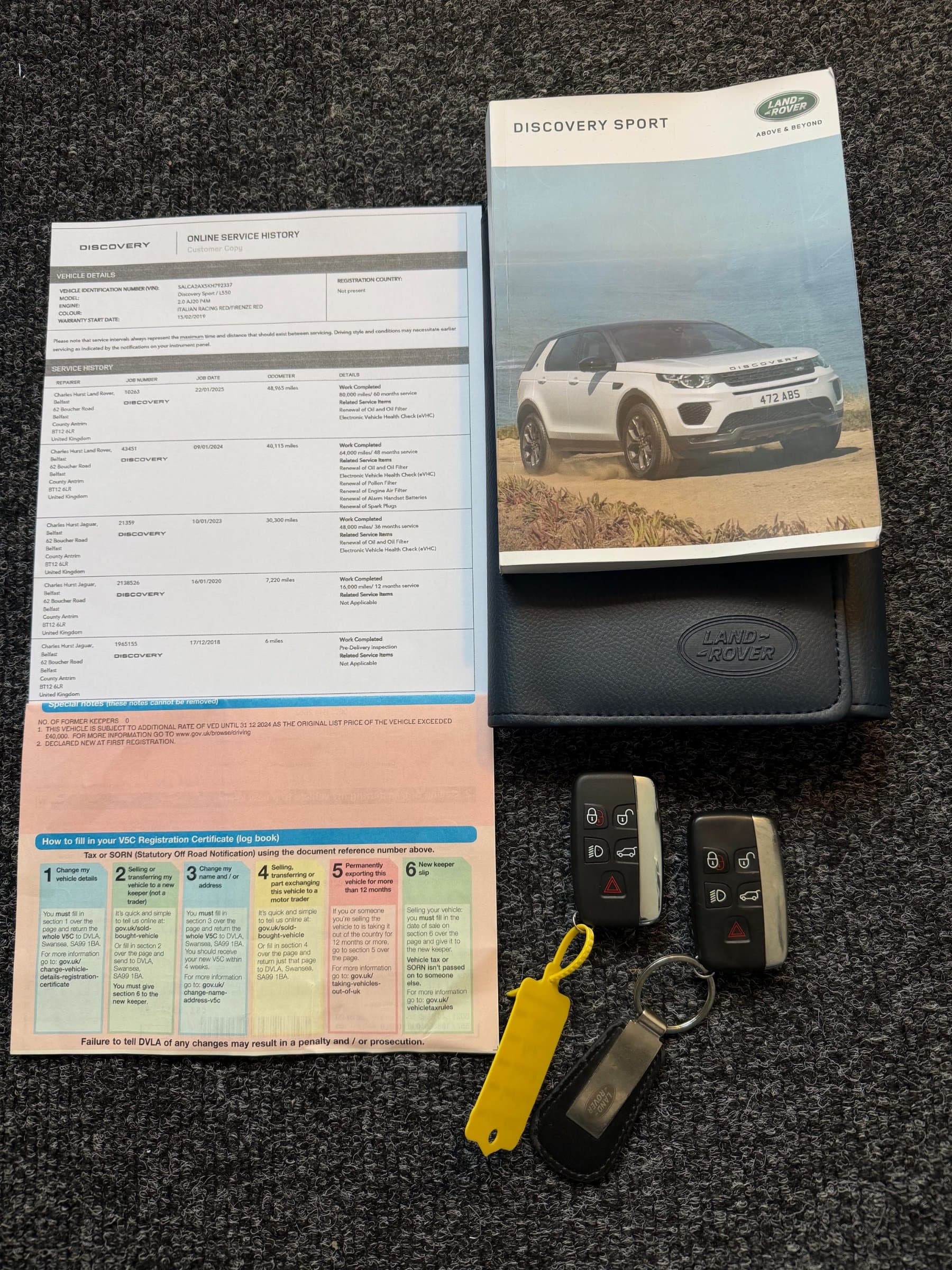 2019 Land Rover Discovery Sport 2.0 Si4 HSE - LMC Cars Belfast - photo 35 of 35